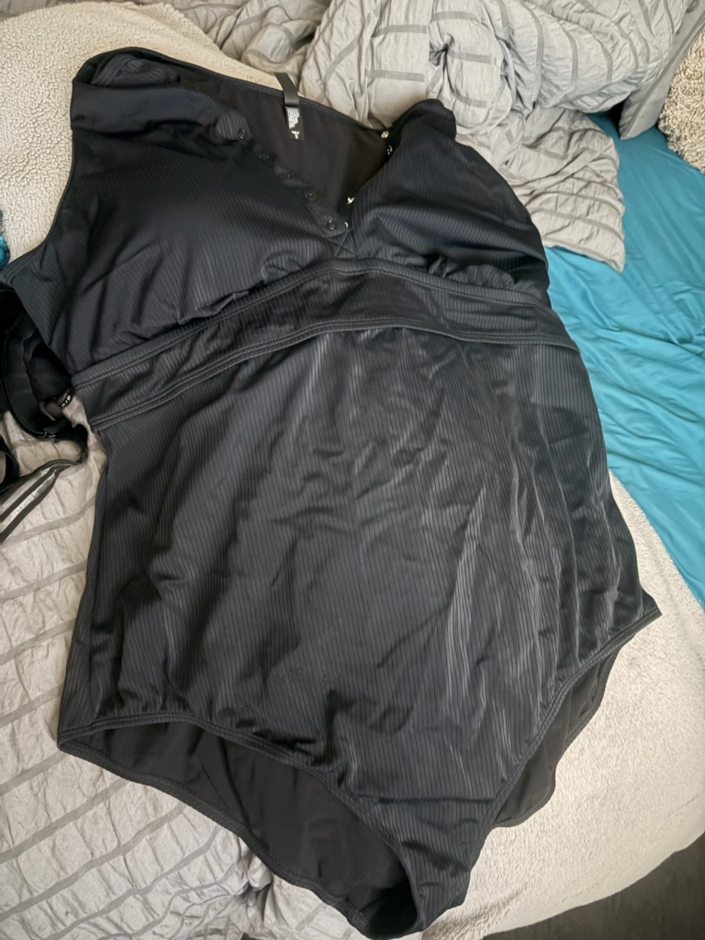 torrid Black One-Piece Swimsuit